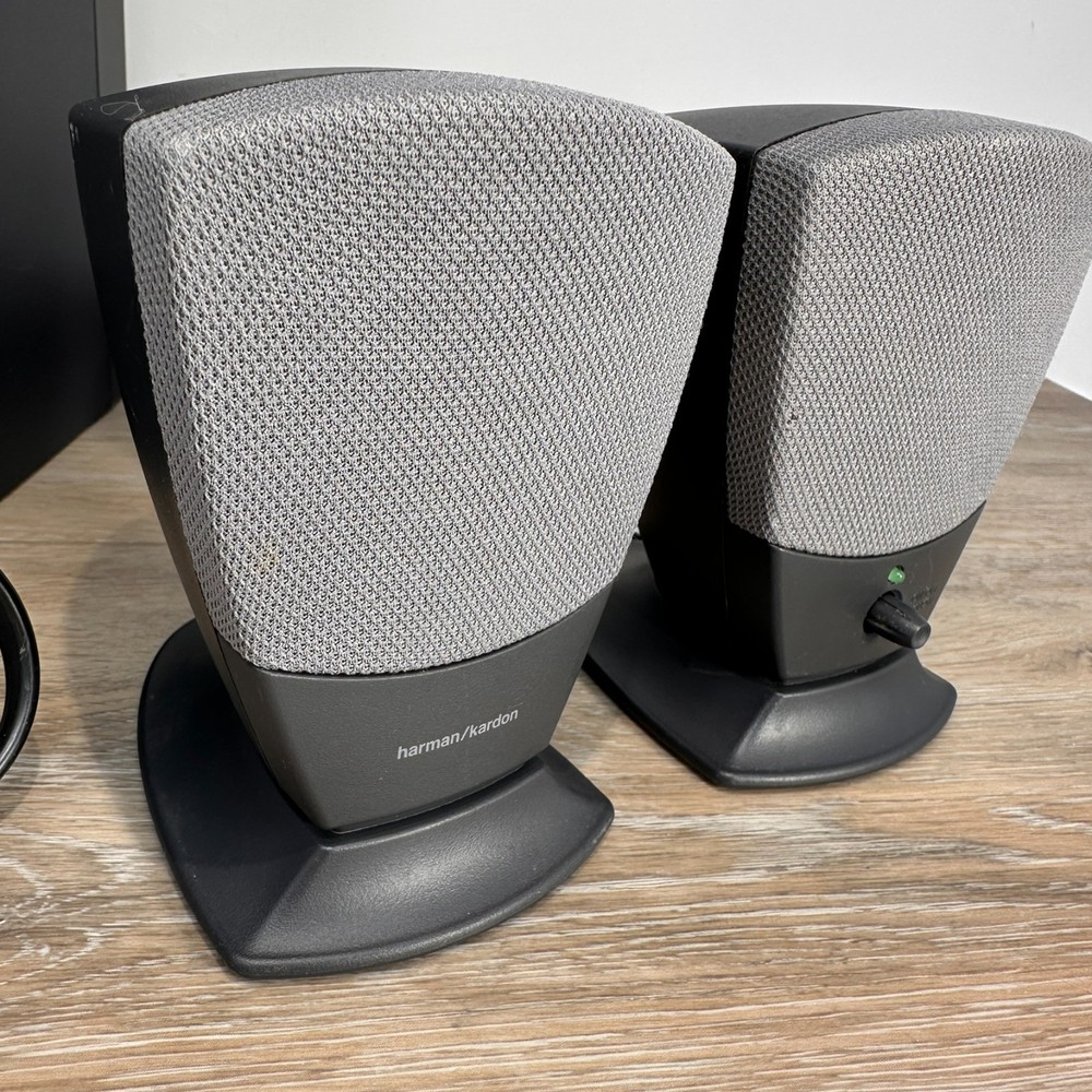 Harman Kardon 3-Pc System Speakers with Subwoofer, Satellite Computer Desktop