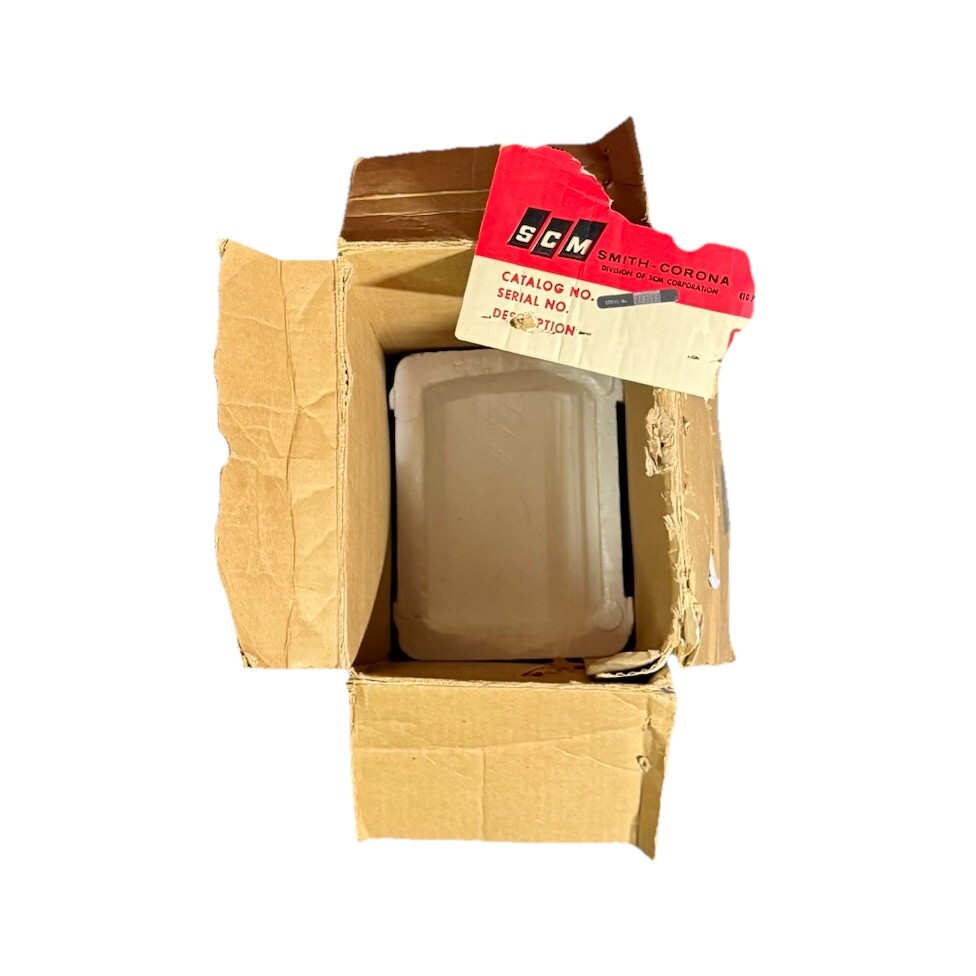 Smith Corona SCM 708 Figurematic Electric Adding Machine Original Box TESTED