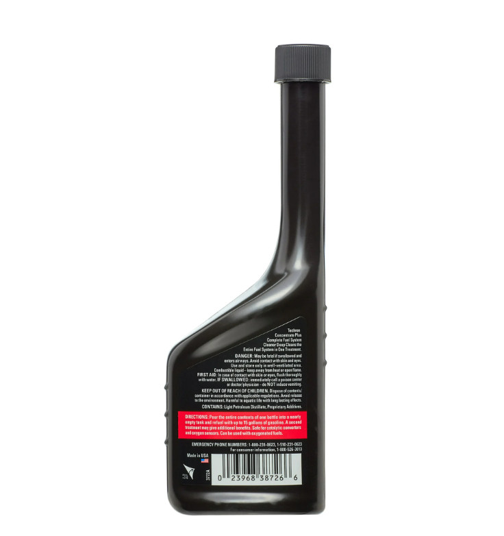 (2 pack) Chevron Techron Complete Fuel System Cleaner, 10 oz
