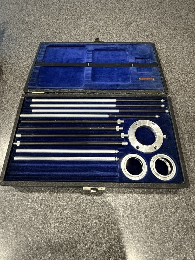 Argus Inside Micrometer Set – Incomplete, Precision Machinist Tool in