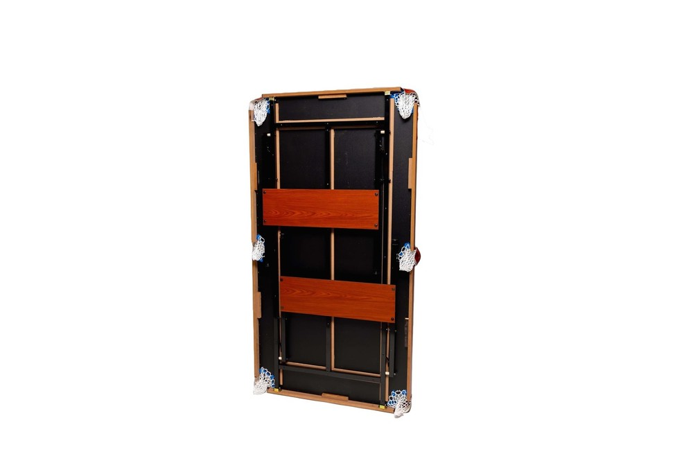 RACK Crucis 5.5-Foot Folding Billiard/Pool Table Blue Original