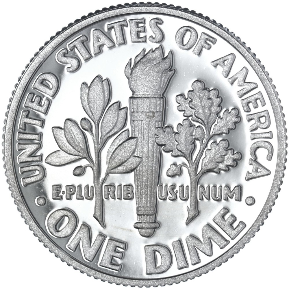 2010 S Roosevelt Dime Gem DCam Proof 90% Silver