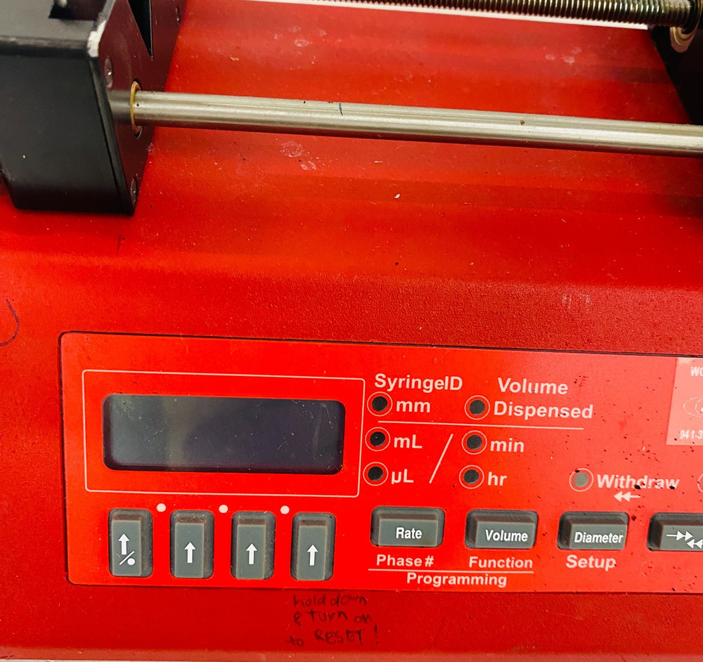 World Precision Instruments BS-9000-2 Single Syringe Pump Programmable, Tested