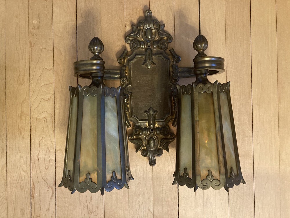 Exquisite Antique Light Fixture w/ Sconces