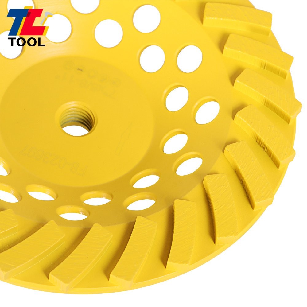 7" Grinding Disc Shaft Diameter 5/8-11 " Maximum Speed 8600 Diamond Cup