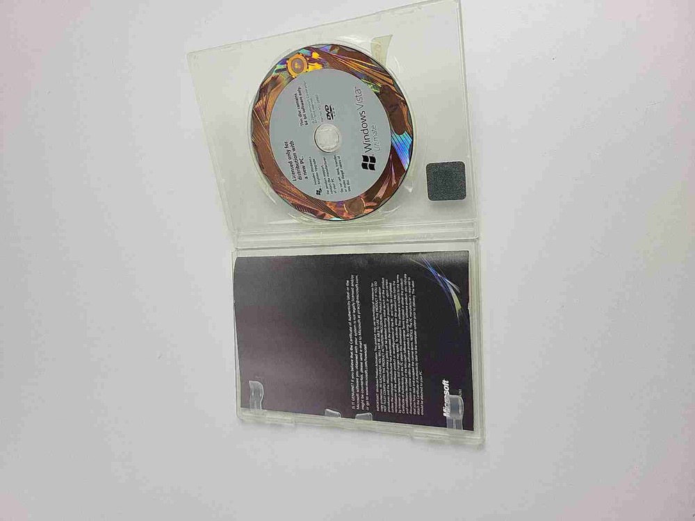 Microsoft Windows Vista Ultimate 64 Bit W/ Key