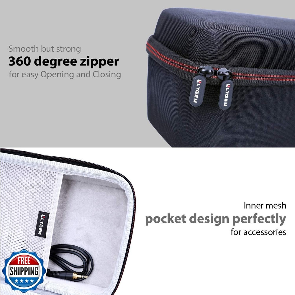 LTGEM Case Compatible with Logitech Blue Yeti USB Microphone(Case