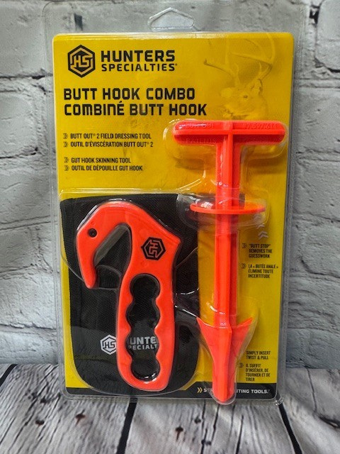 Hunters Specialties Butt Hook Combo Game Deer Processing Set Kit Hunting