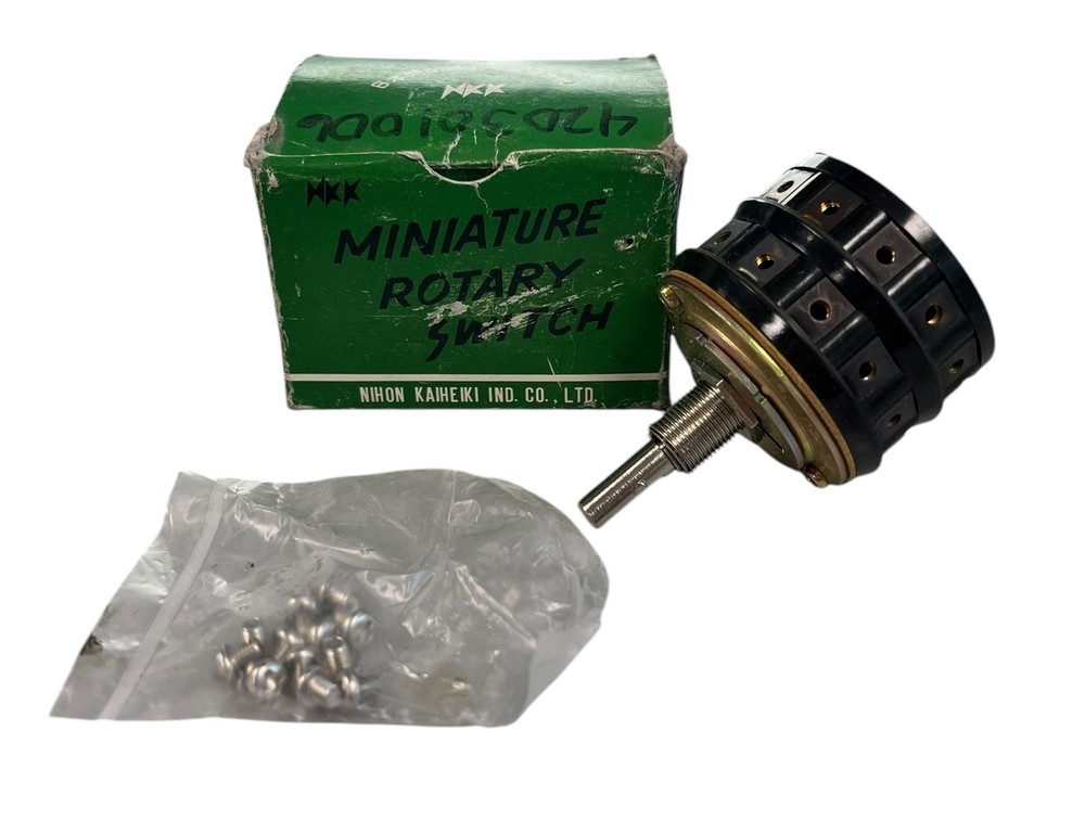 Nihon Kaiheiki Compact Rotary Switch 125/250 VAC 6Amp - TS-2N