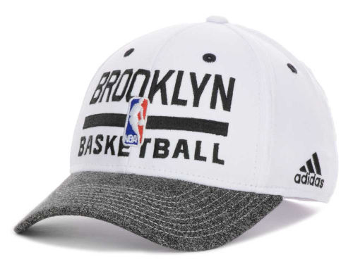 Brooklyn Nets adidas 2013 NBA Basketball Practice Stretch Fit Cap Hat