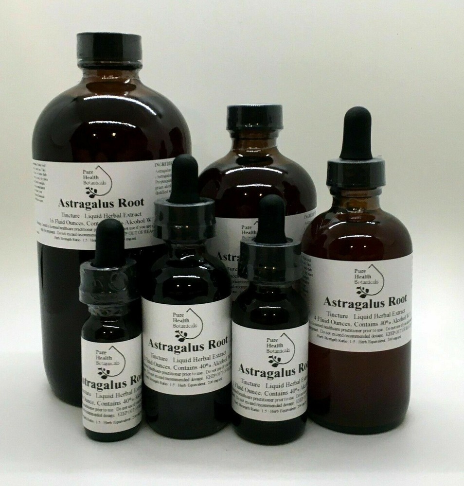 Astragalus Root Tincture, Extract, Adaptogen, Energy, Immune Support, TCM Herbal