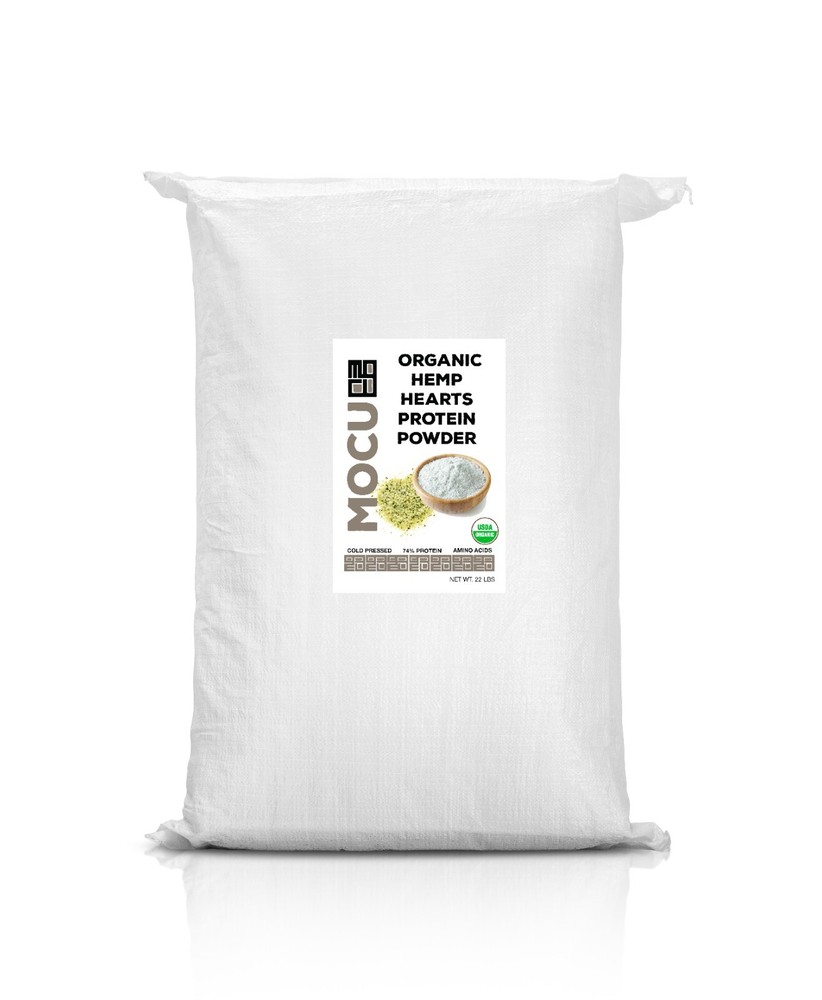 CERTIFIED ORGANIC HEMP PROTEIN POWDER - 74% PROTEIN