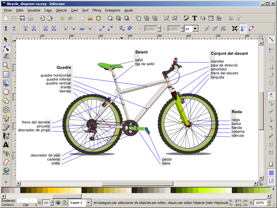 Inkscape Pro Illustrator - Vector Graphic Design Software for MAC on CD-ROM