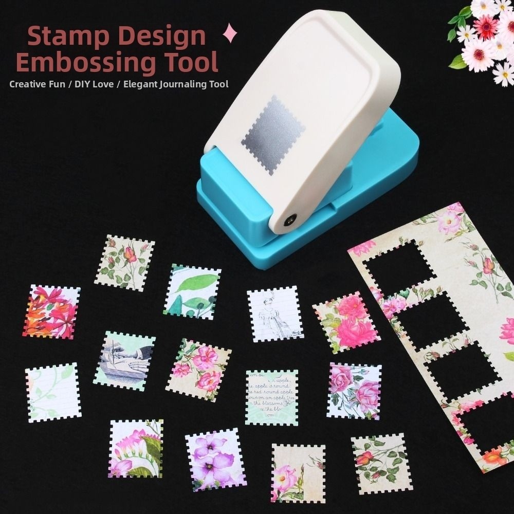 Stamp Border Punch Labor Saving Embossing Machine Christmas Tree Hole Punch