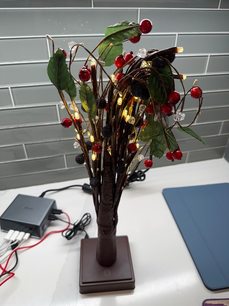 Decorative LED Lighted Table Top Christmas Theme Tree
