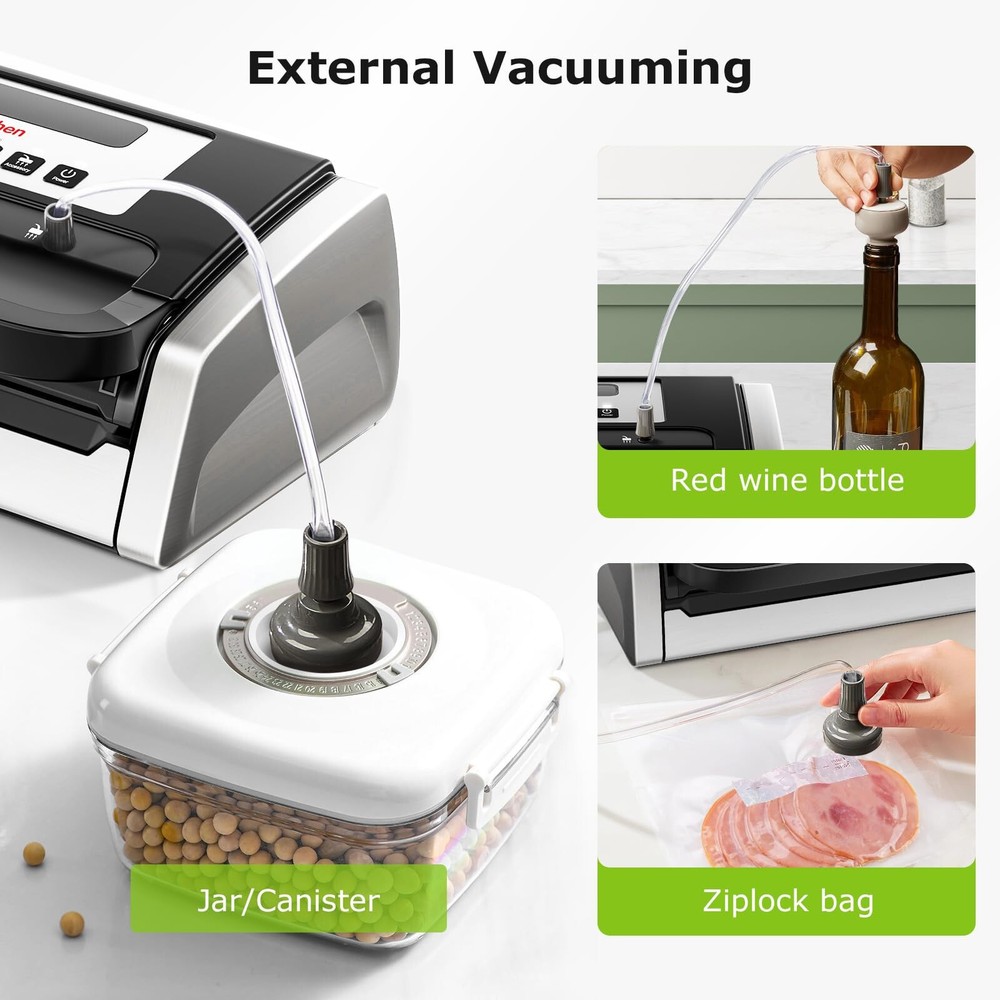 Vacuum Sealer Machine, Globefish Technology for Perfect Vacuum Sealing