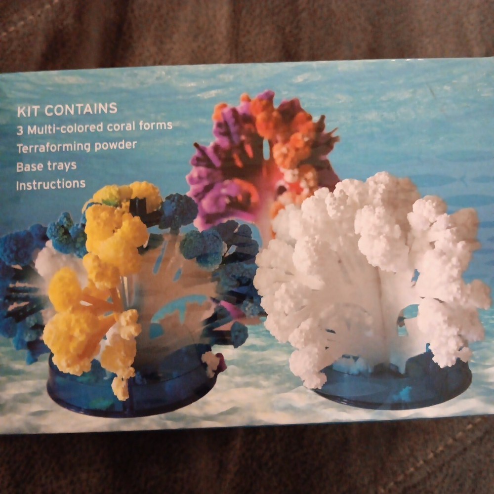 Crystal Growing Coral Reef Terraforming Kit