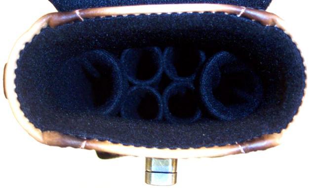 Instroke Tooled 2x4 Leather Case, IST24-DB-D03 Style 03