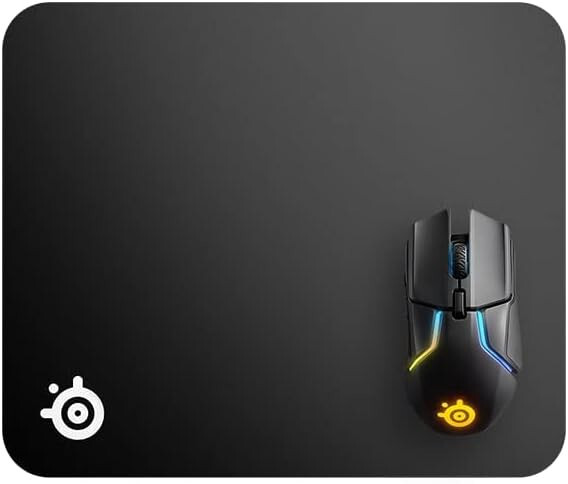 Performance Mousepad, Micro-Woven + Non-Slip, steelseries QcK model, Medium Size