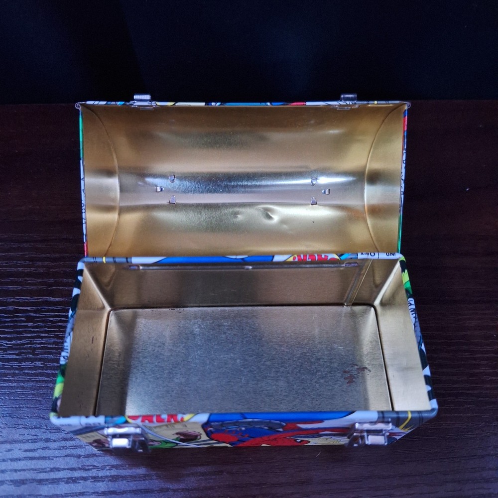 2007 Marvel Comics Amazing Spider-Man vs. Doc-Ock Mini Tin Lunchbox