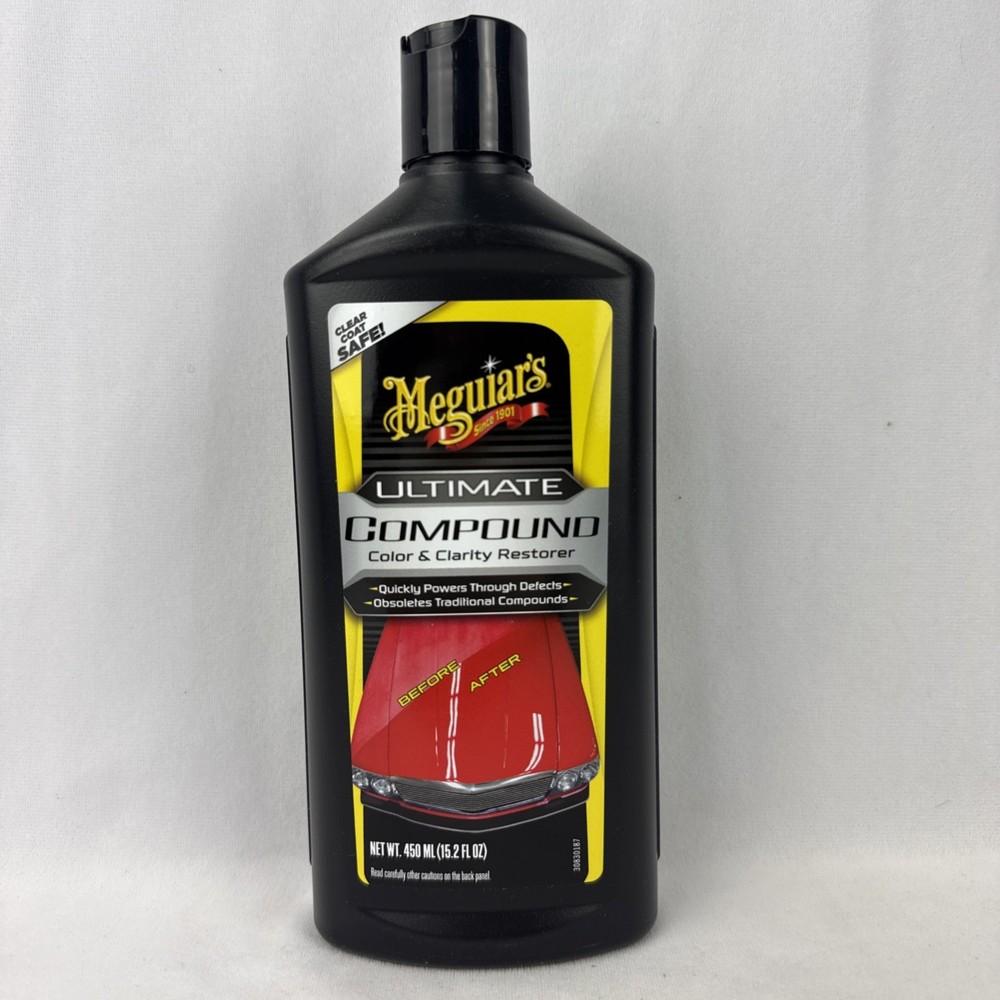 Meguiar's G17216 Ultimate Compound 16oz Scratch & Oxidation Remover