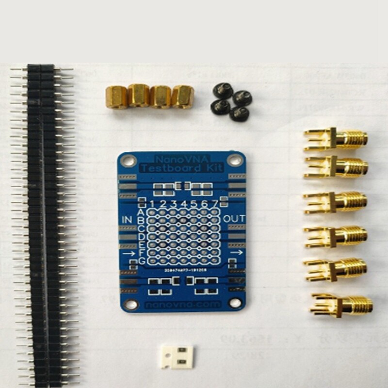 NanoVNA Testboard Kit Demo Board Vector Network Analyzer Testing Board ot16