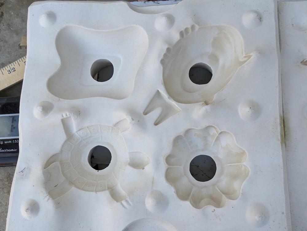 Owl Turtle Flower Vintage Slip Casting Ceramic Mold