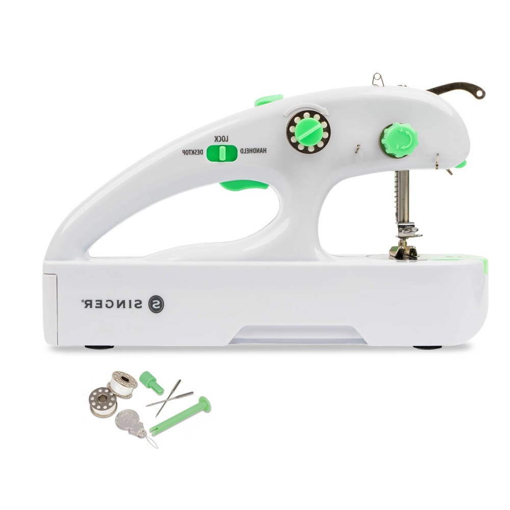 SINGER PORTABLE SEWING MACHINE Stitch Quick Plus Cordless Handheld Two Thread