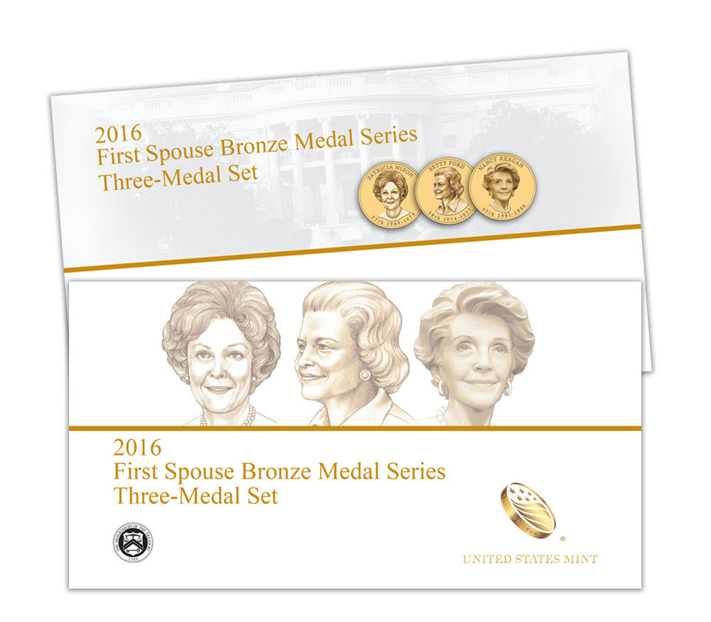 2016 FIRST SPOUSE BRONZE MEDAL SET
