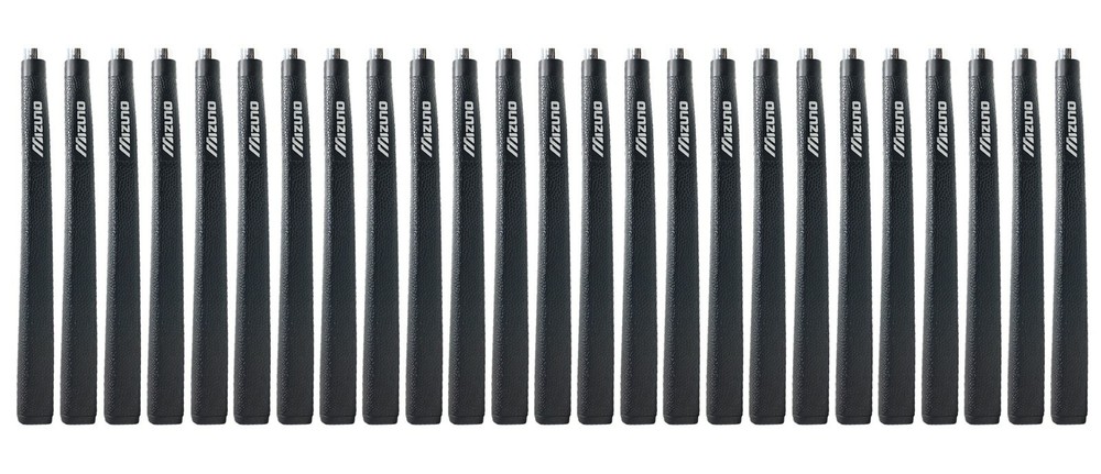 New Rare Mizuno Black-White logo Golf Putter Grip Pebble Grain pattern - 25 Pack