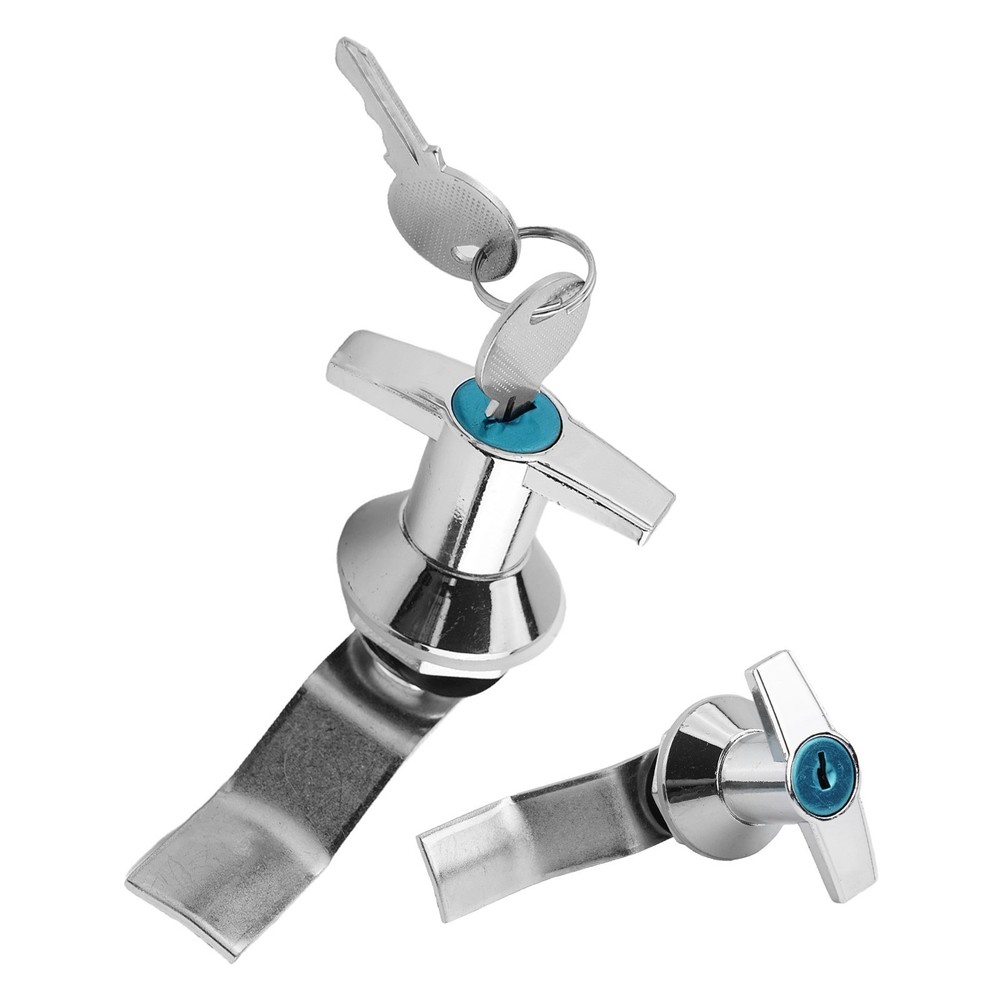 Convenient T Handle Lock Kit with Key for Distributor Box Cabinet Door Security