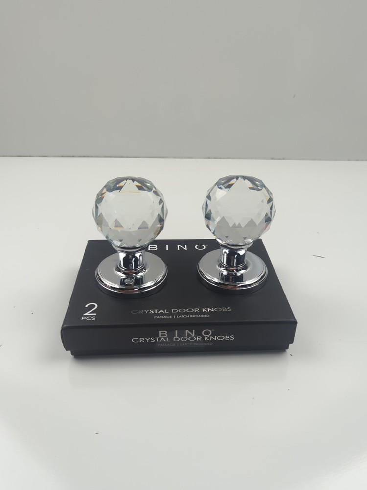 BRAND NEW: BINO Crystal Door Knobs Functional