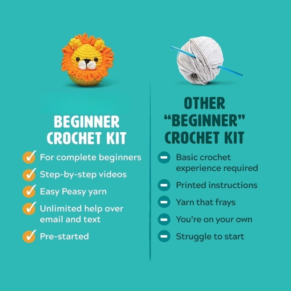 Beginner Crochet Amigurumi Kits