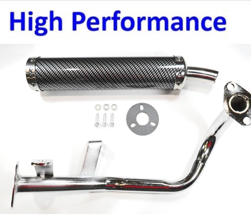 Roketa  MC 31 50,GY6-50 High Performance Exhaust