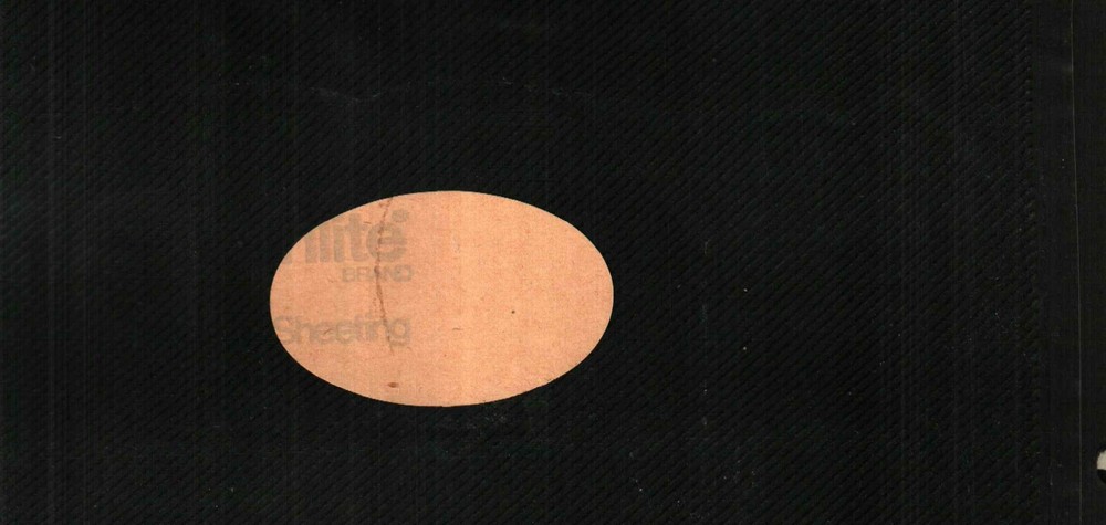 OLD 70'S OR 80'S WITH LITE BROWN BACKING JOY GLOBE COAL MINING STICKER # 619