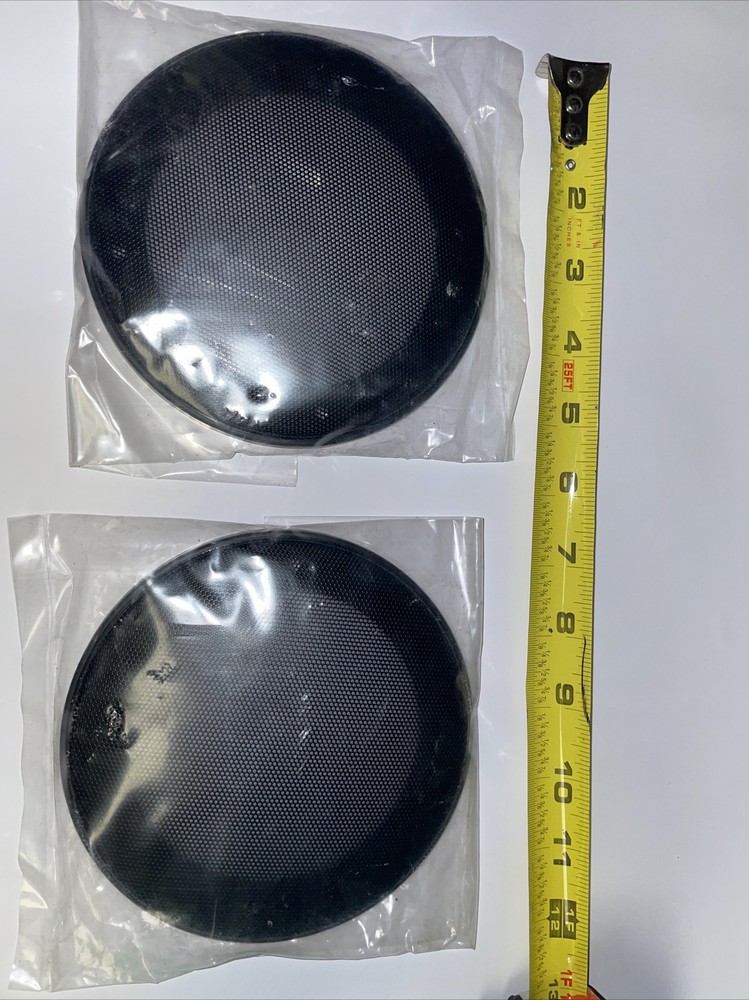 (2) UNIVERSAL 4" SPEAKER COAXIAL COMPONENT PROTECTIVE GRILLS COVERS NEW PAIR