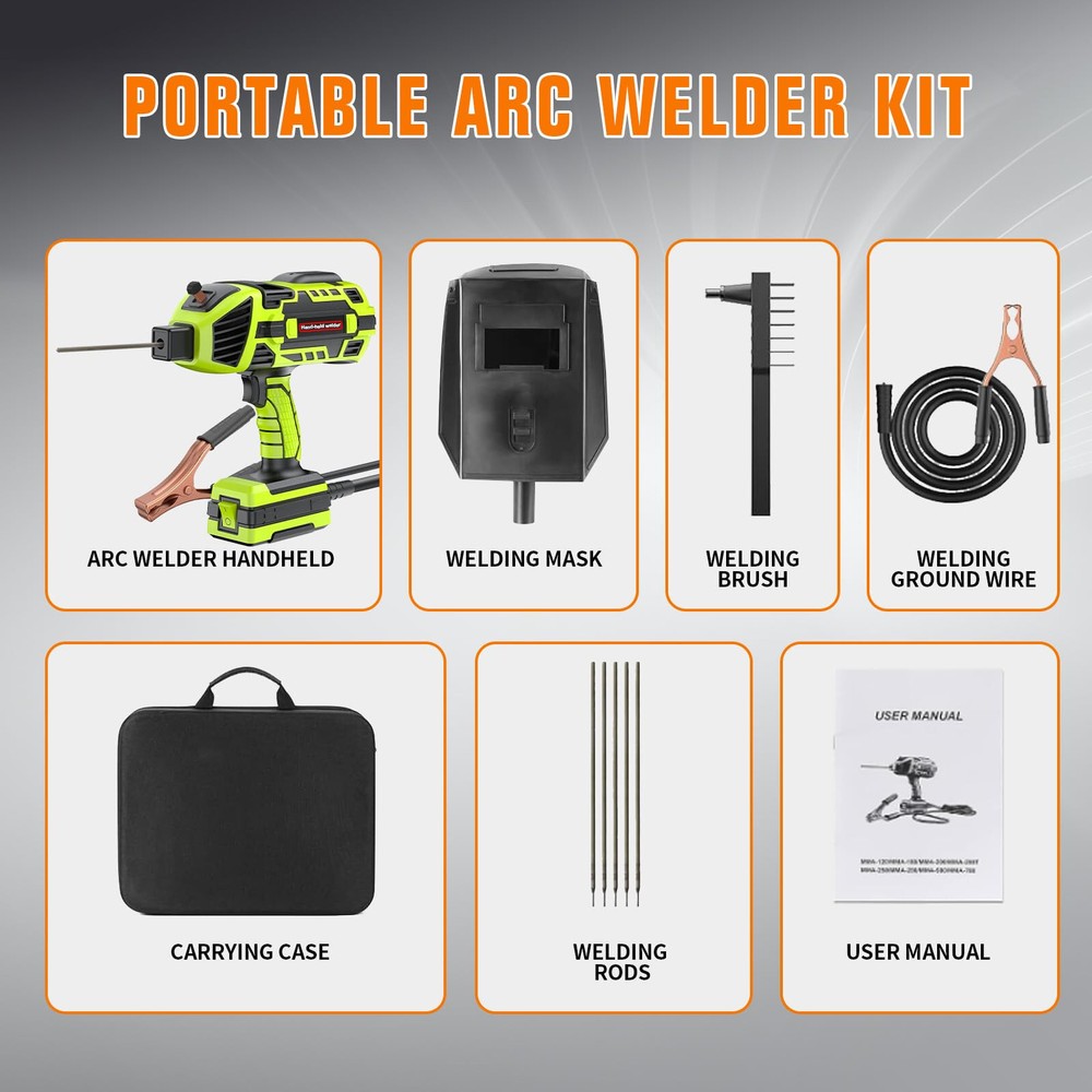 YesRight Portable 110V 120Amp ARC Welding Machine with 6 Current Adjustment