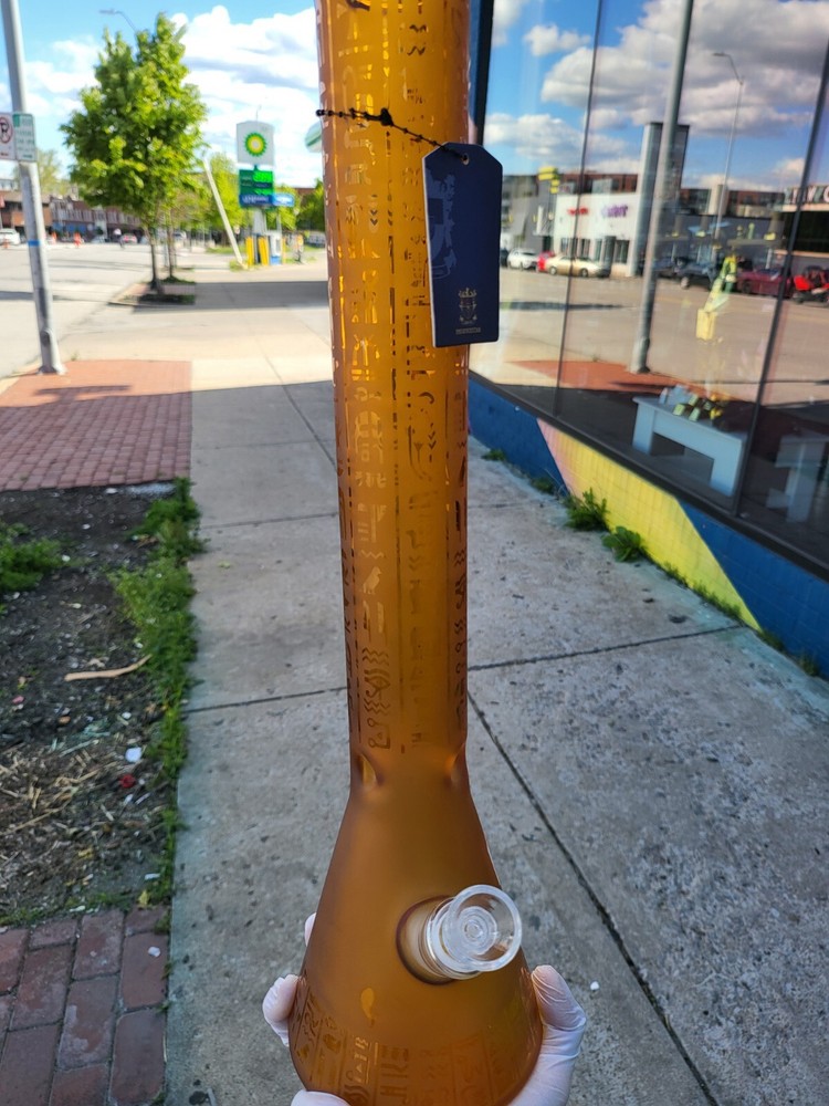 14" inch Glass Water Pipe Bong Beaker Style