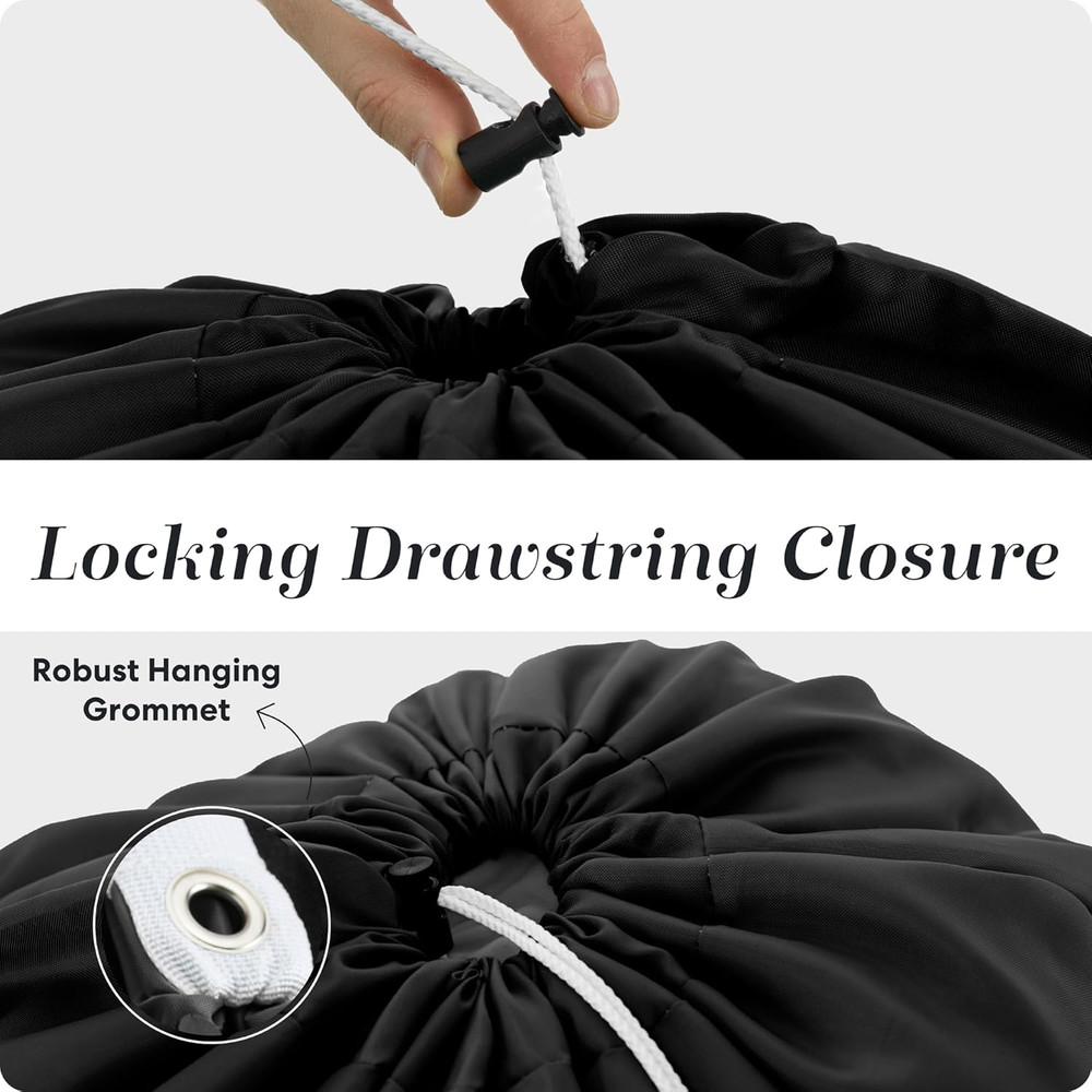 Bag Shoulder Strap Extra Large - Drawstring Locking Closure, Durable Material, H