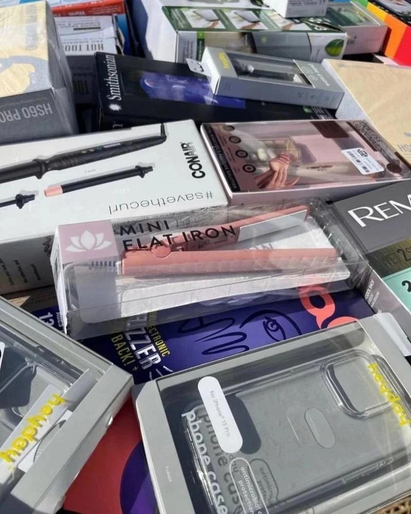 brand new liquidation box from Amazon and Target large