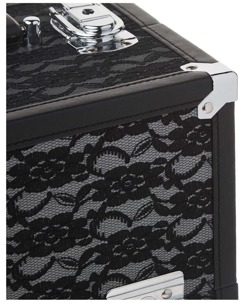 Caboodles Make Me Over 4 Tray Train Case, Cosmetic Storage Case & Organizer