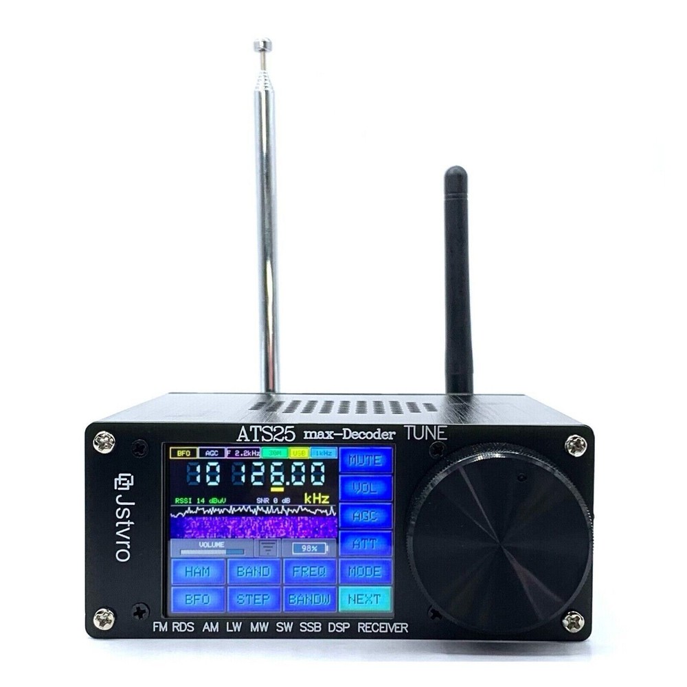 ATS25 Max Decoder Si4732 Radio Receiver Receiver with Official Activation Codede