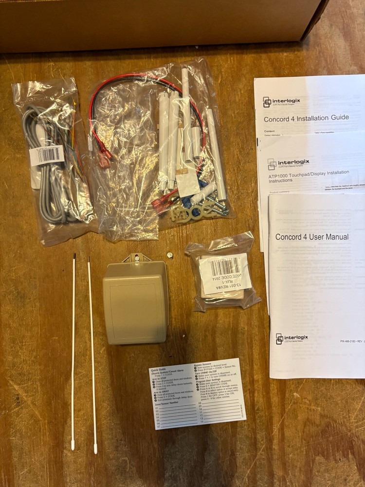 GE Interlogix Concord 4 80-966-4 Security Control Panel