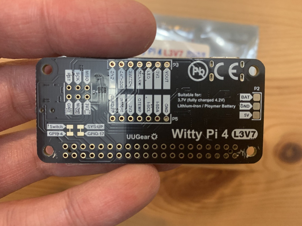 Witty Pi 4 L3V7 - RTC & Power Management for Raspberry Pi