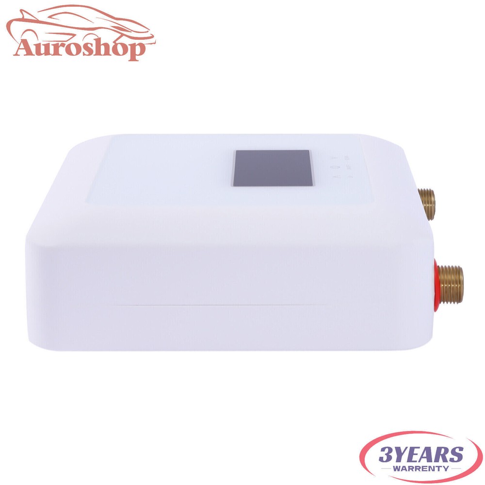 Tankless Hot Water Instant Heater Electric Shower Kitchen Boiler Bath 5500W 110V