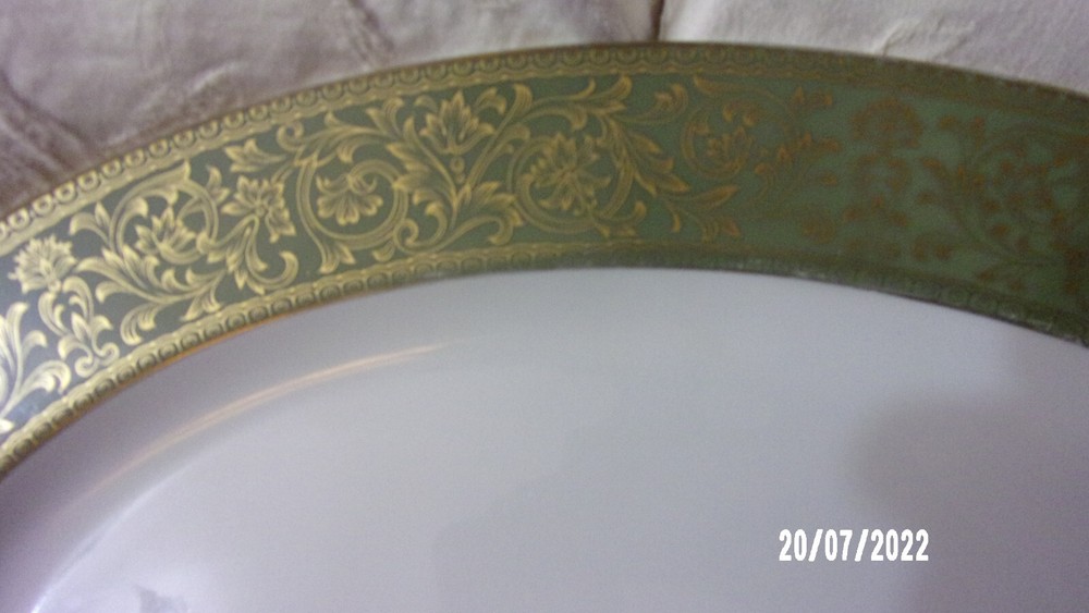 SANGO CHINA 'VERSAILLES' Oval 16" Serving Platter 3632