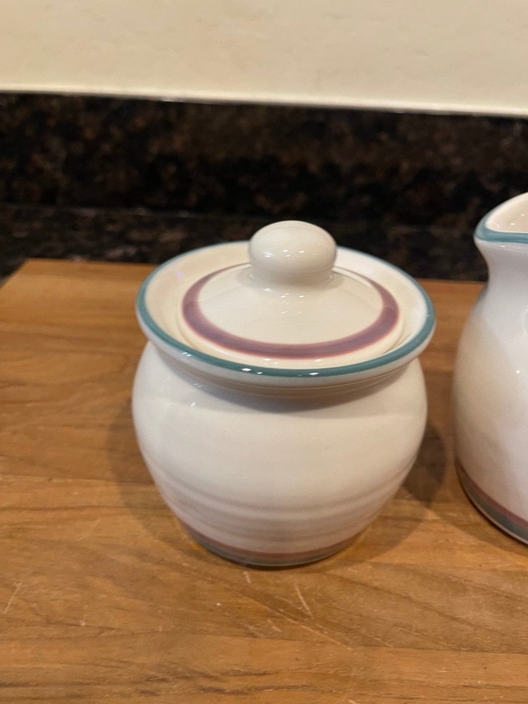 Pfaltzgraff juniper cream and sugar