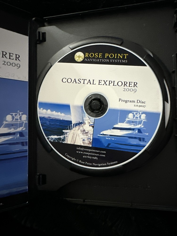 Rose Point Navigation Systems Coastal Explorer 2009 Software