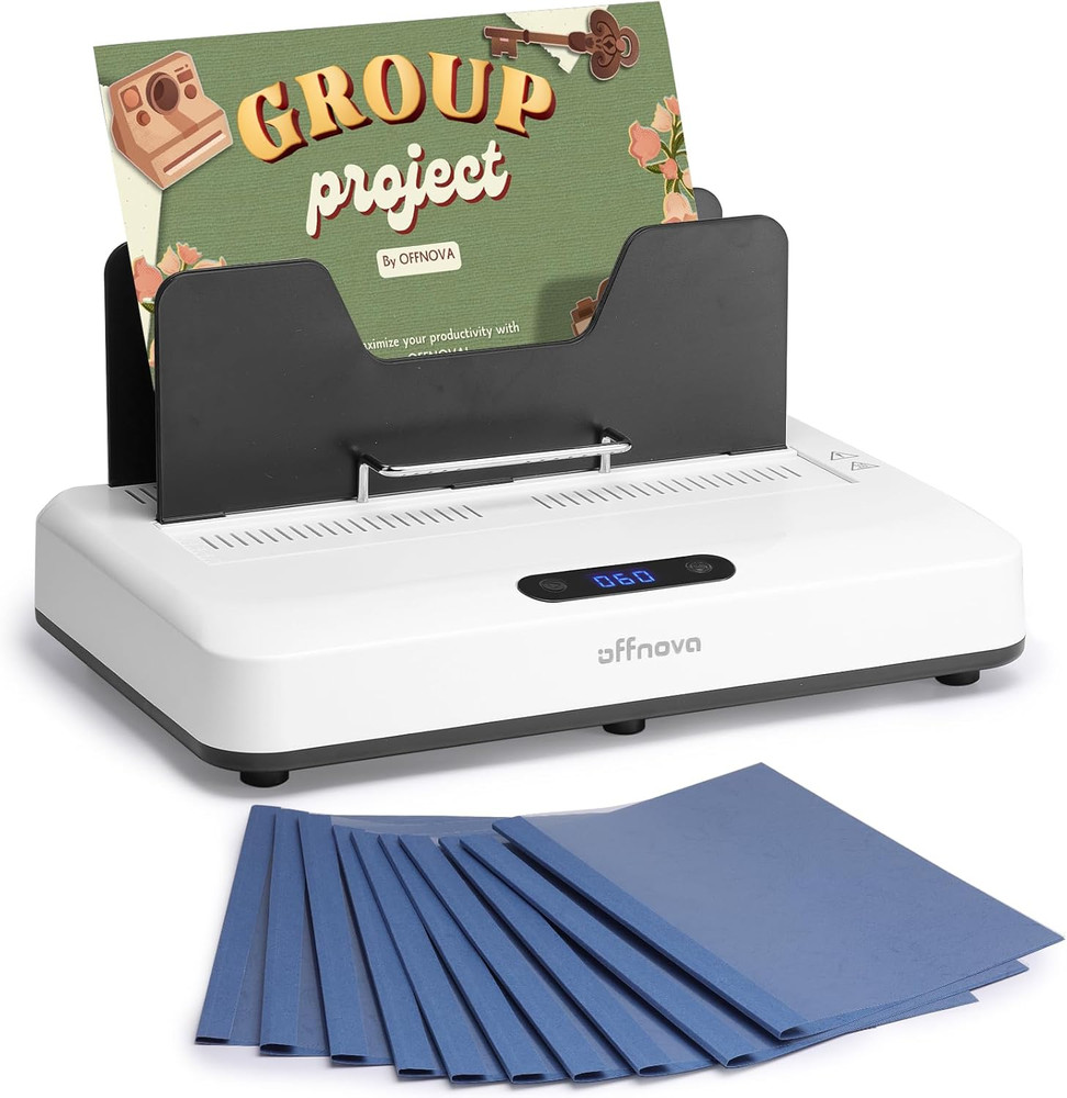 Thermal Binding Machine 500 Sheets Capacity, No Preheat, Air Cooling, Book Binde
