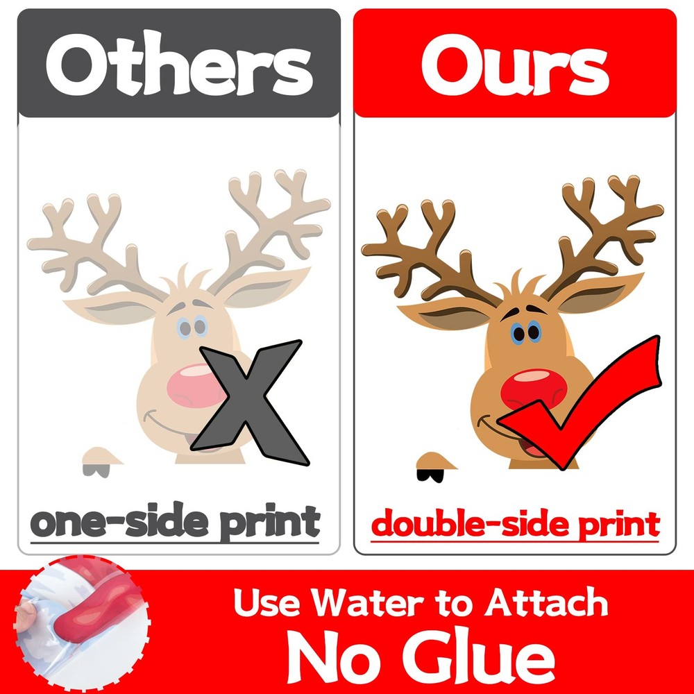 Christmas Decorations - Window Clings